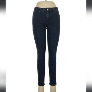 1822 Denim Dark Blue Skinny Jeans Classic Fit, Size 8 Premium Stretch Nordstrom